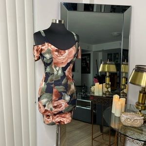 Love Culture Floral Print Mini Dress Size S